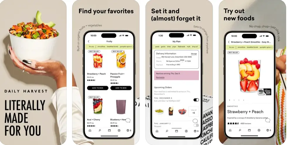 Daily Harvest Grocery App